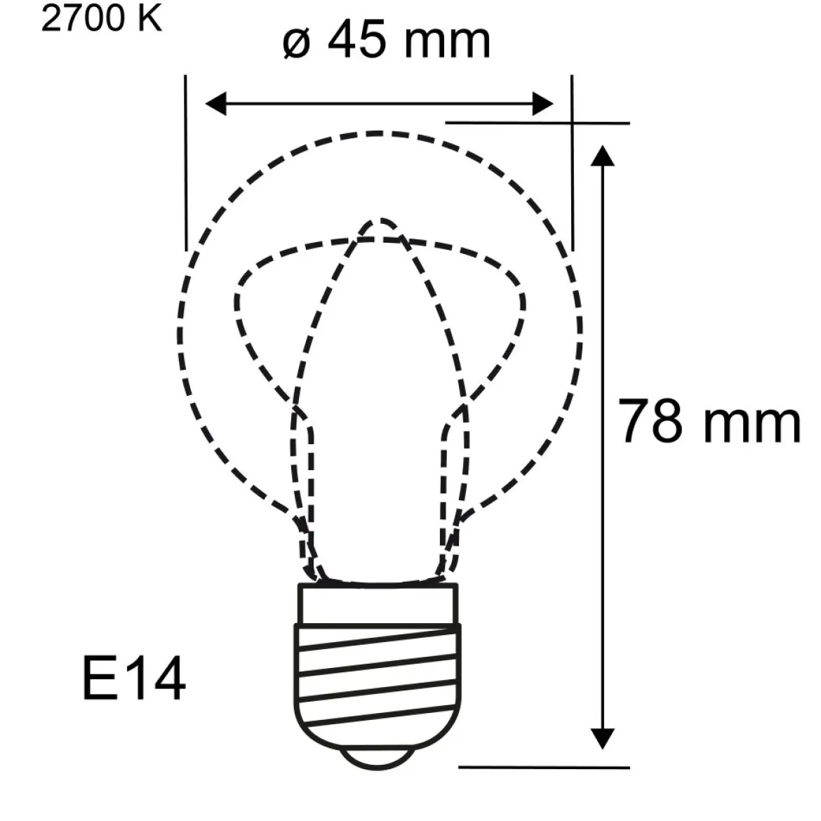 Paulmann 29264 LED Tropfen Kopfspiegel Schwarzmatt 470lm E14 warmweiß dimmbar