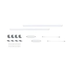 Paulmann 98614 LED Unterschrankleuchte Inline Erweiterung 2er-Set 35cm 3000K dimmbar weiß matt
