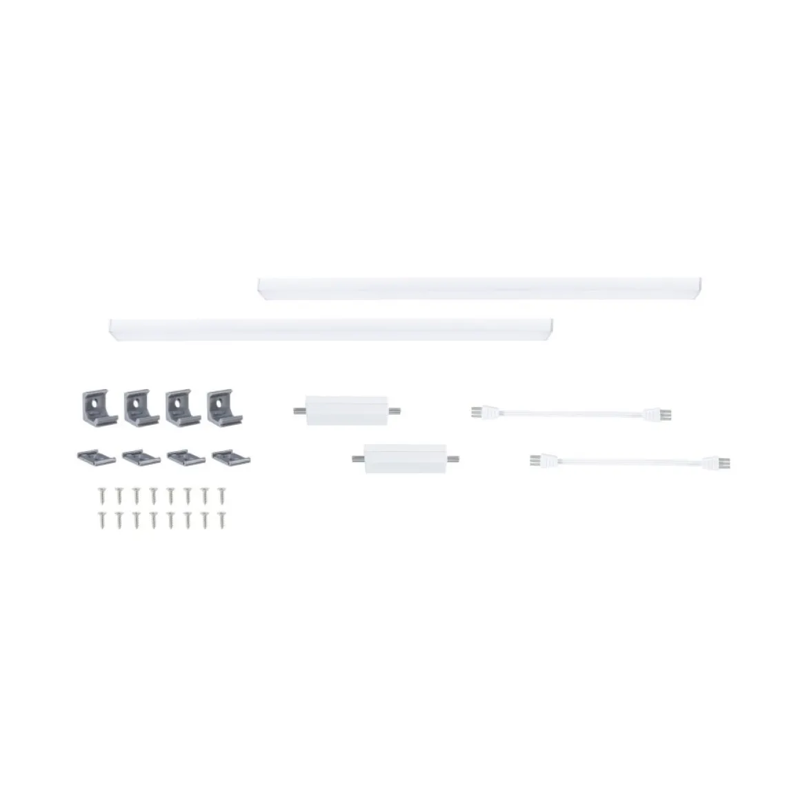 Paulmann 98615 LED Unterschrankleuchte Inline Erweiterung 2er-Set 35cm tunable white weiß