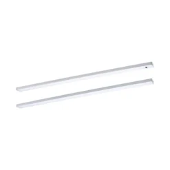 Paulmann 98617 LED Unterschrankleuchte Inline Starterset 2er-Set 55cm tunable white chrom