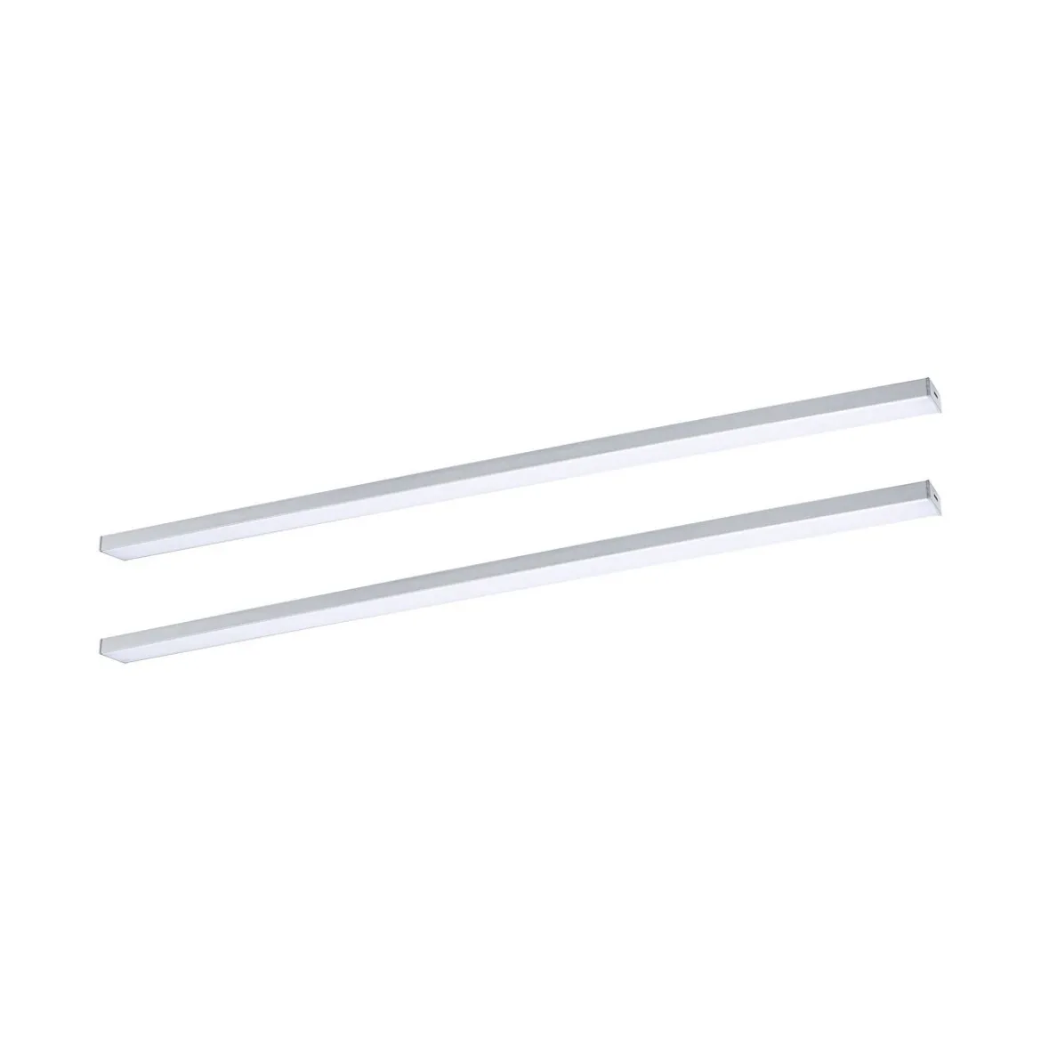 Paulmann 98621 LED Unterschrankleuchte Inline Erweiterung 2er-Set 55cm tunable white chrom
