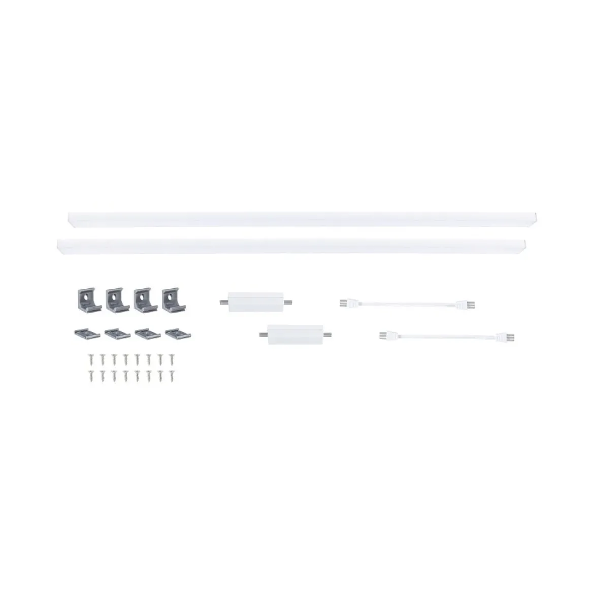Paulmann 98623 LED Unterschrankleuchte Inline Erweiterung 2er-Set 55cm tunable white weiß