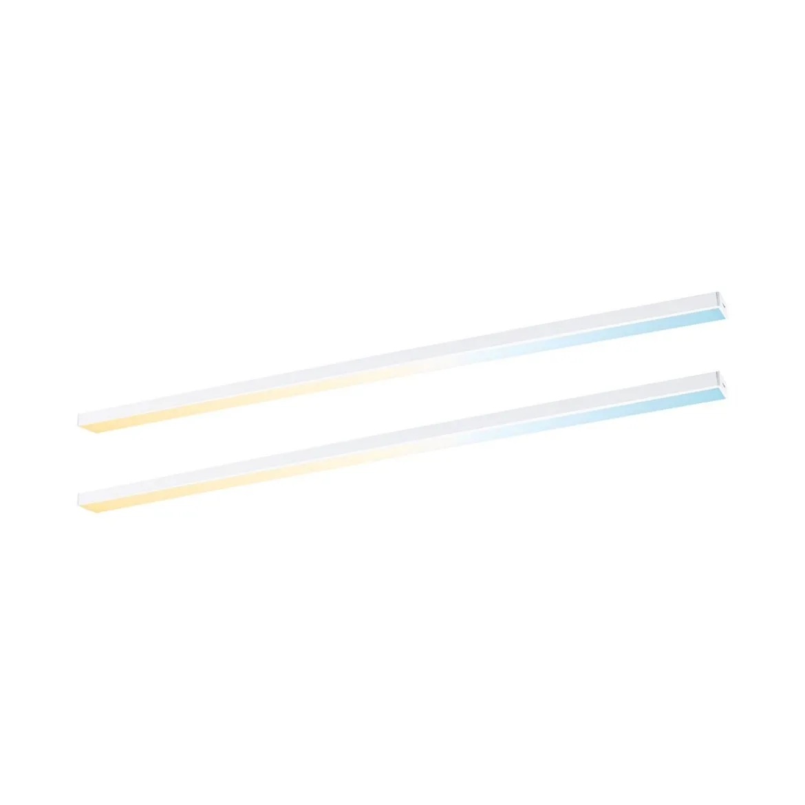 Paulmann 98623 LED Unterschrankleuchte Inline Erweiterung 2er-Set 55cm tunable white weiß