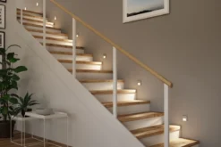 Paulmann 80000 LED Wandeinbauleuchte Tsaro eckig 80x36mm 2700K Chrom matt