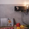 Paulmann 96775 LED Wandleuchte Devara USB C E27 Schwarz matt