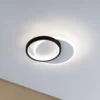 Paulmann 71166 LED Wandleuchte 2Form rund Weiß Schwarz 4000K 860lm