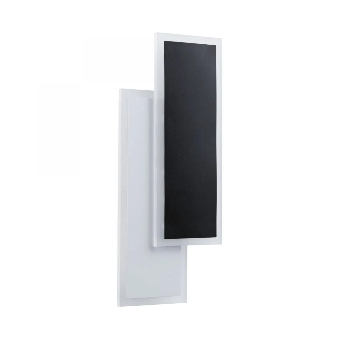 Paulmann 71167 LED Wandleuchte 2Form rechteckig Weiß Schwarz 4000K 1070lm
