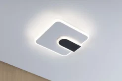 Paulmann 71168 LED Wandleuchte 2Form quadratisch Weiß Schwarz 4000K 1520lm