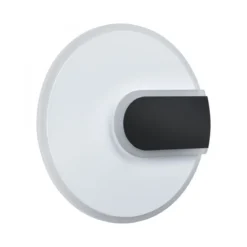 Paulmann 71169 LED Wandleuchte 2Form rund 24cm Weiß Schwarz 4000K 1210lm