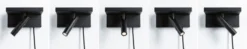 Paulmann 71107 LED Wandleuchte Jerik USB C 3000K 3-Step-Dim Schwarz