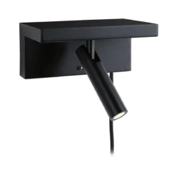 Paulmann 71107 LED Wandleuchte Jerik USB C 3000K 3-Step-Dim Schwarz