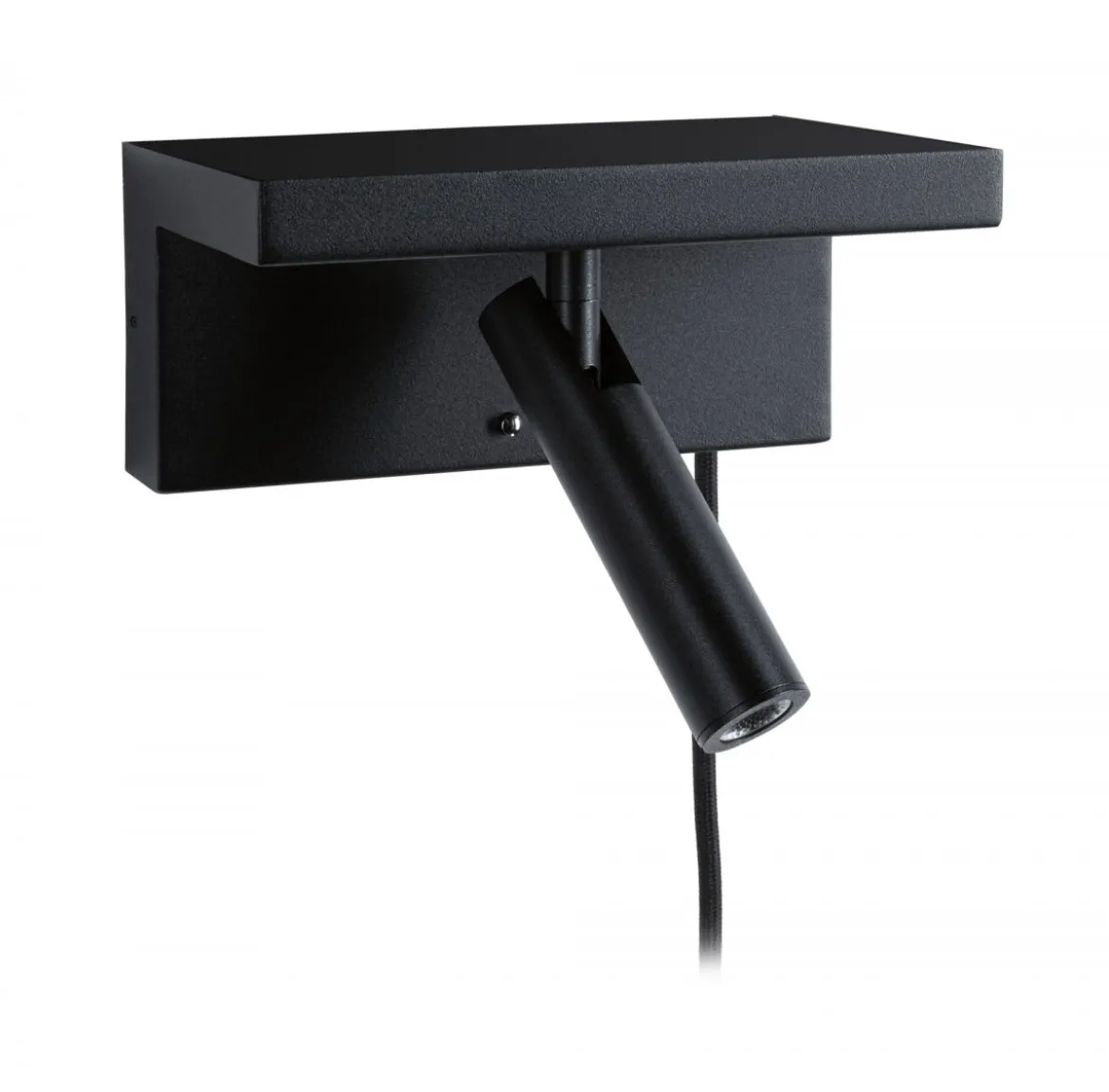Paulmann 71107 LED Wandleuchte Jerik USB C 3000K 3-Step-Dim Schwarz