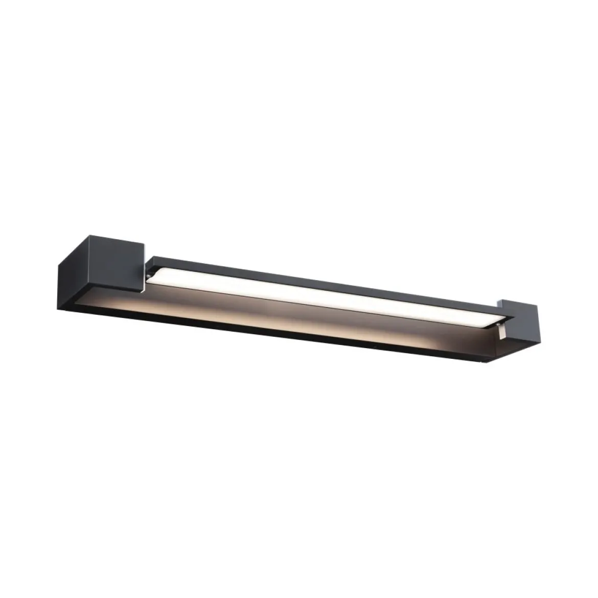 Paulmann 71205 LED Wandleuchte Lucille 600x100mm schwarz 2700K 3-Step-Dim IP44