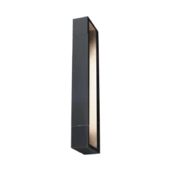 Paulmann 71204 LED Wandleuchte Lucille 400x100mm schwarz 2700K 3-Step Dim IP44