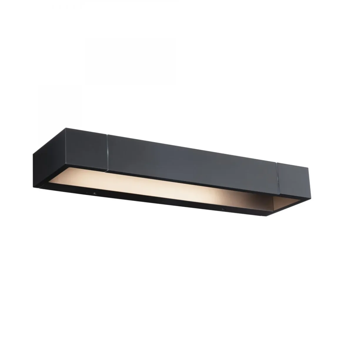 Paulmann 71204 LED Wandleuchte Lucille 400x100mm schwarz 2700K 3-Step Dim IP44