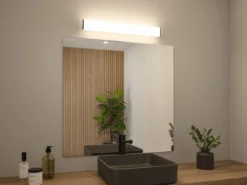 Paulmann 71208  LED Wandleuchte Nembus 60cm 3000K Schwarz IP44