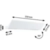 Paulmann 79506 LED Wandleuchte Ranva weiß beweglich 3-Step-Dim