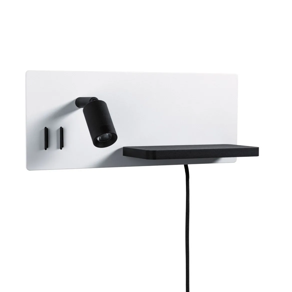 Paulmann 71102 LED Wandleuchte Serra 2-flammig rechts USB C 2700K Backlight