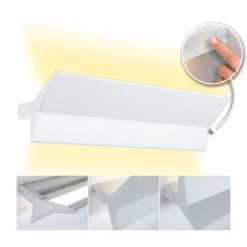 Paulmann 79510 LED Wandleuchte Stine weiß 55cm dimmbar 27000K