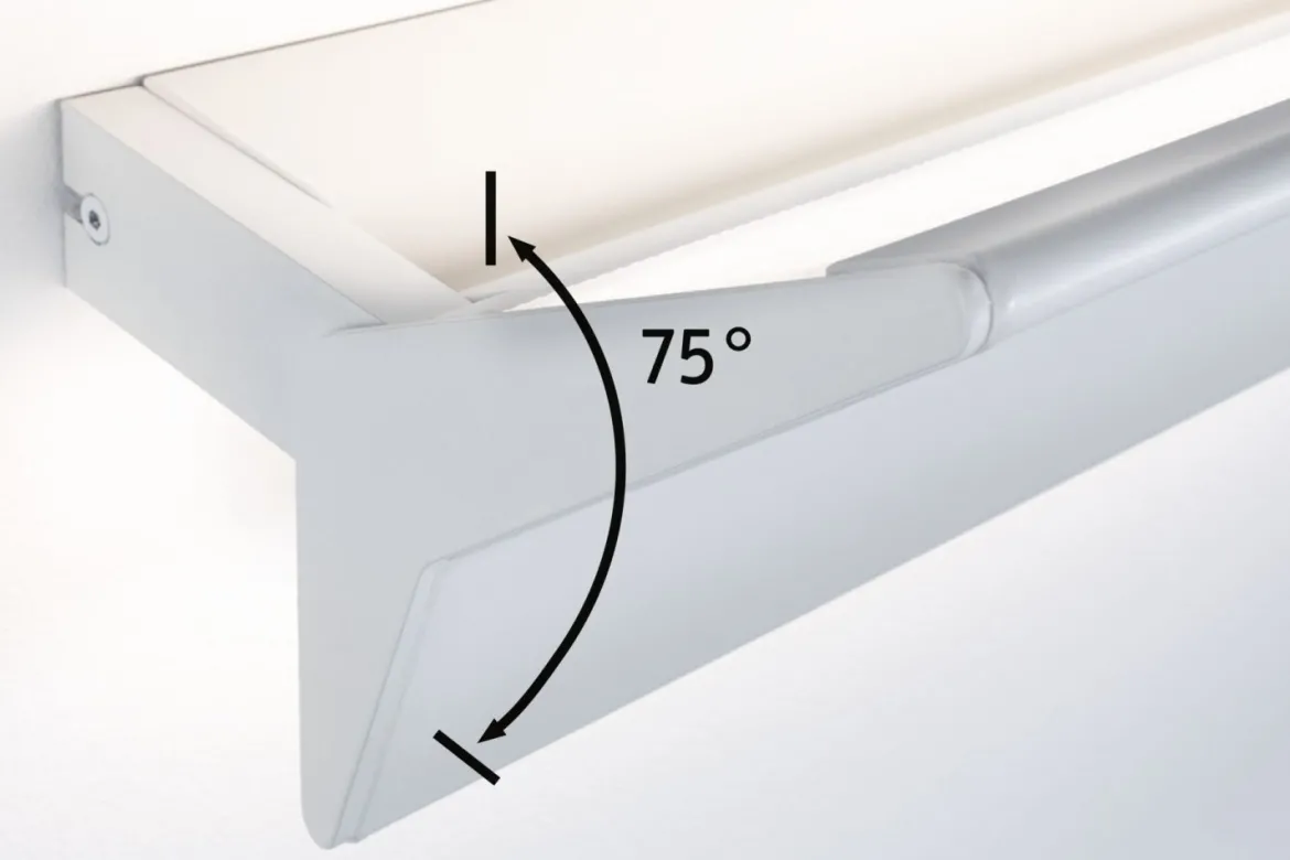 Paulmann 79510 LED Wandleuchte Stine weiß 55cm dimmbar 27000K