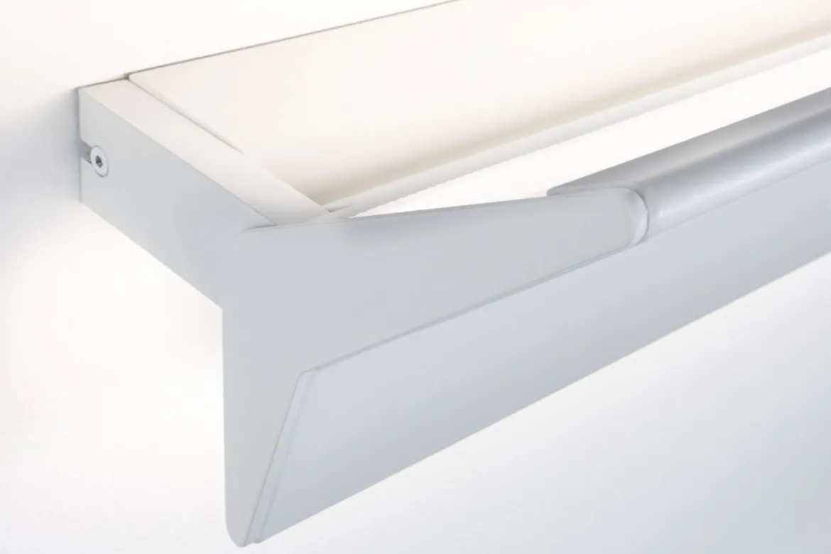 Paulmann 79510 LED Wandleuchte Stine weiß 55cm dimmbar 27000K