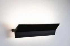 Paulmann 79509 LED Wandleuchte Stine schwarz 55cm dimmbar 27000K