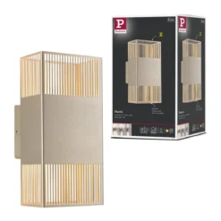 Paulmann 71254 LED Wandleuchte Tharin Gold 3000K IP44