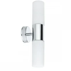 Paulmann Licht 70350 Spiegelleuchte Lenia IP44 Chrom Opak Metall Glas