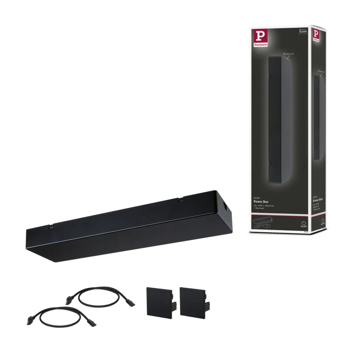 Paulmann 98206 Linion Einspeisung Power Box 230/24V 120VA schwarz
