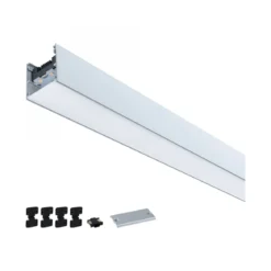 Paulmann 98205 Linion Einspeisung Power Channel 230/24V 100VA 3000K Chrom 1m