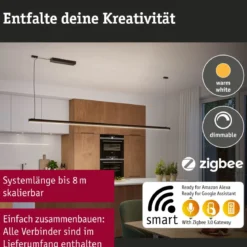 Paulmann 98178 Linion Einspeisung Power Box Zigbee 230/24V 180VA schwarz