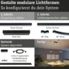 Paulmann 98181 Linion Einspeisung Power Channel Zigbee 230/24V 150VA 3000K schwarz 1m