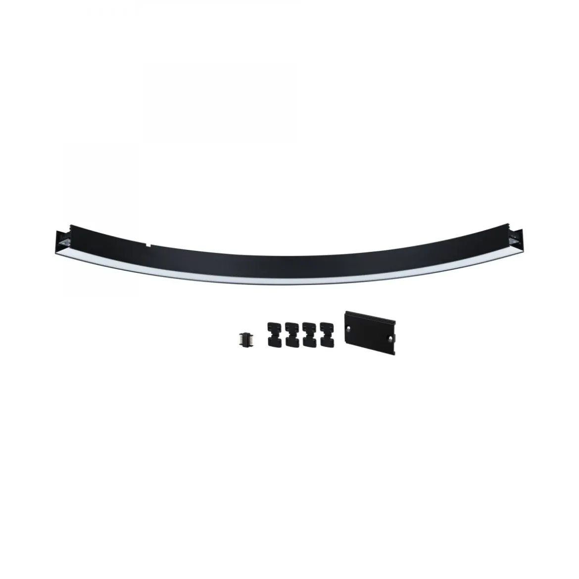 Paulmann 98172 Linion Lichtkanal 90° Kurve 24V 3000K schwarz