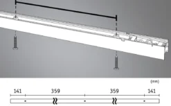 Paulmann 98168 Linion Lichtkanal 24V 3000K schwarz 1m