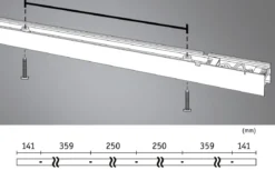 Paulmann 98175 Linion Lichtkanal 24V 3000K chrom 1,5m