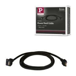 Paulmann 98189 Linion Zubehör Einspeisekabel 1,75m schwarz