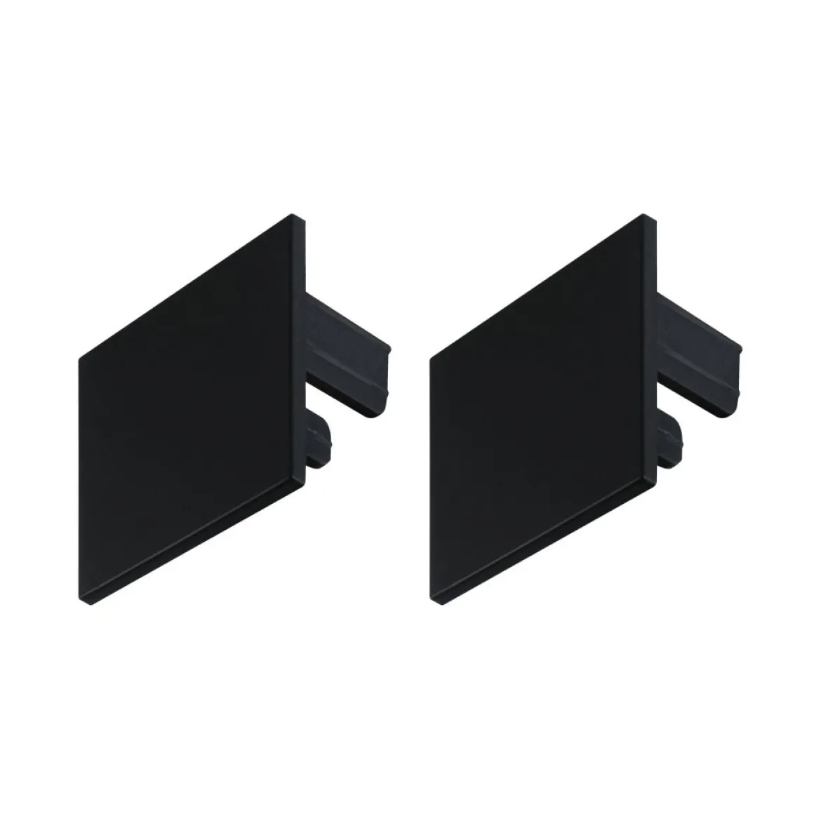 Paulmann 98626 Linion Zubehör Endkappe 2er-Set Schwarz