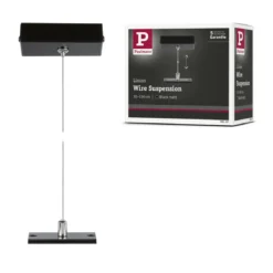 Paulmann 98187 Linion Zubehör Seilabhängung 1,5m schwarz