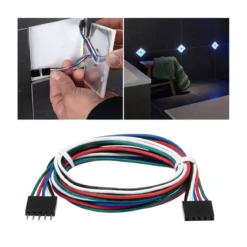 Paulmann 78420 LumiTiles Kabel Square RGBW 65cm 12V Schwarz