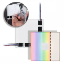 Paulmann 78421 LumiTiles Kabel Square RGBW 130cm 12V Schwarz