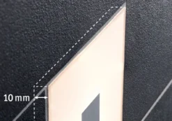 Paulmann 78400 LumiTiles LED Fliesen Square Einzelfliese 100x10mm IP44 2700K Weiß