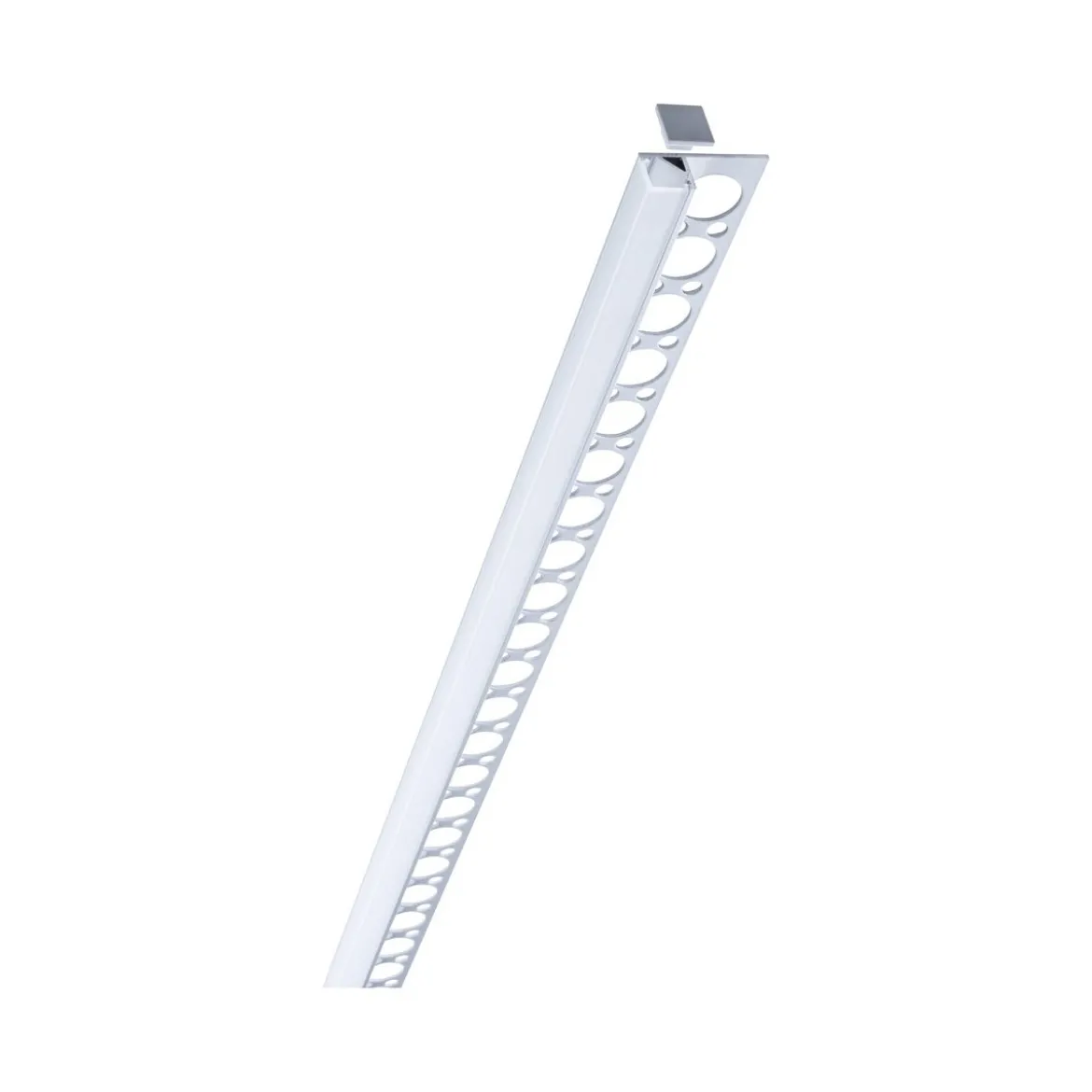 Paulmann 78410 LumiTiles LED Strip Profil Frame 2m Alu eloxiert Satin