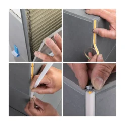 Paulmann 78411 LumiTiles LED Strip Profil Frame 1m Alu eloxiert Satin