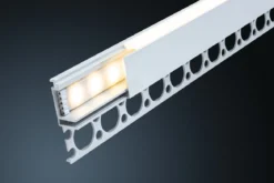 Paulmann 78404 LumiTiles LED Strip Einbauprofil Top 1m Alu eloxiert Satin