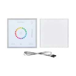 Paulmann 78423 LumiTiles Square Touch Modul IP44 100x11mm RGBW Weiß