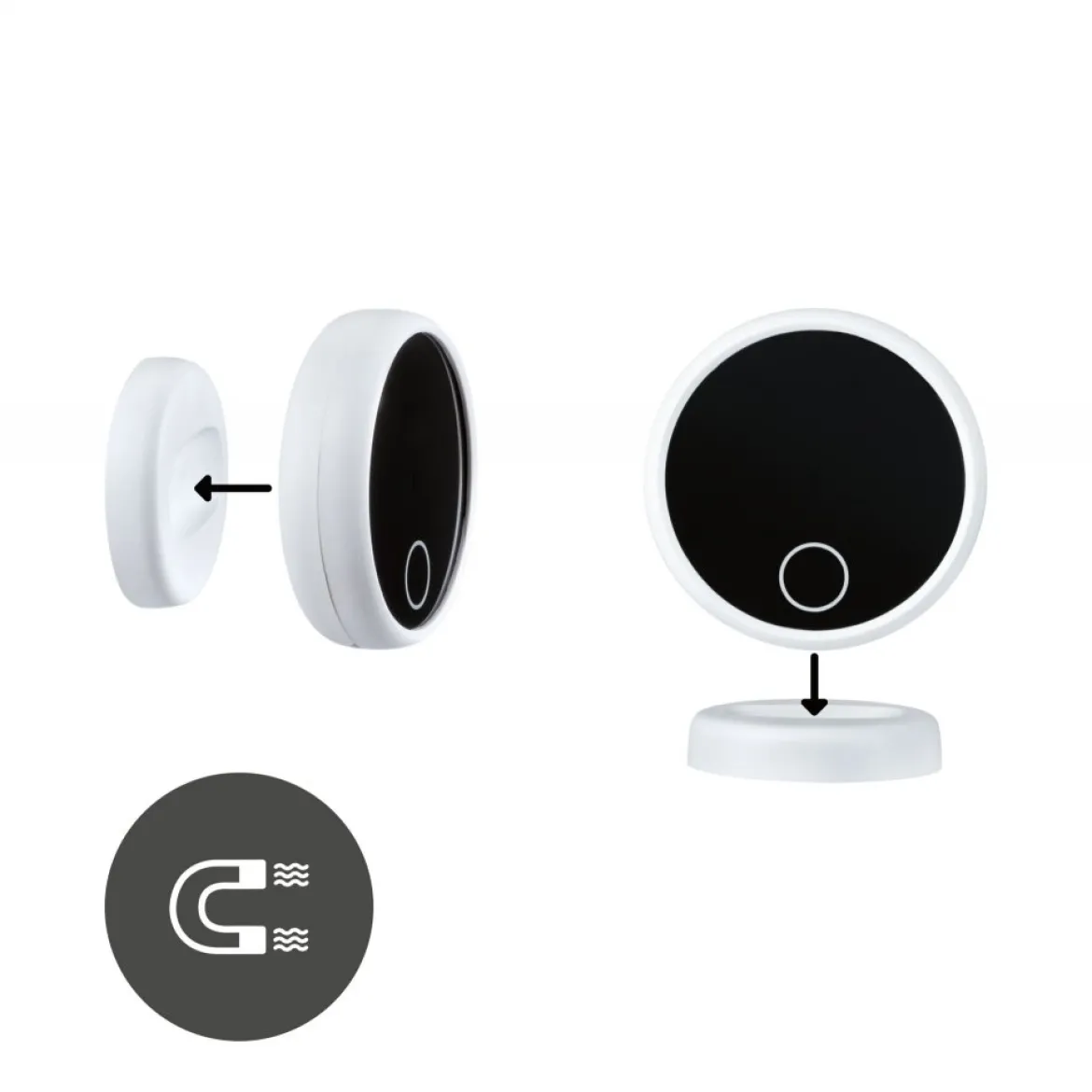Paulmann 71225 MaxLED Basisset Sensor Wireless Touch Weiß Schwarz