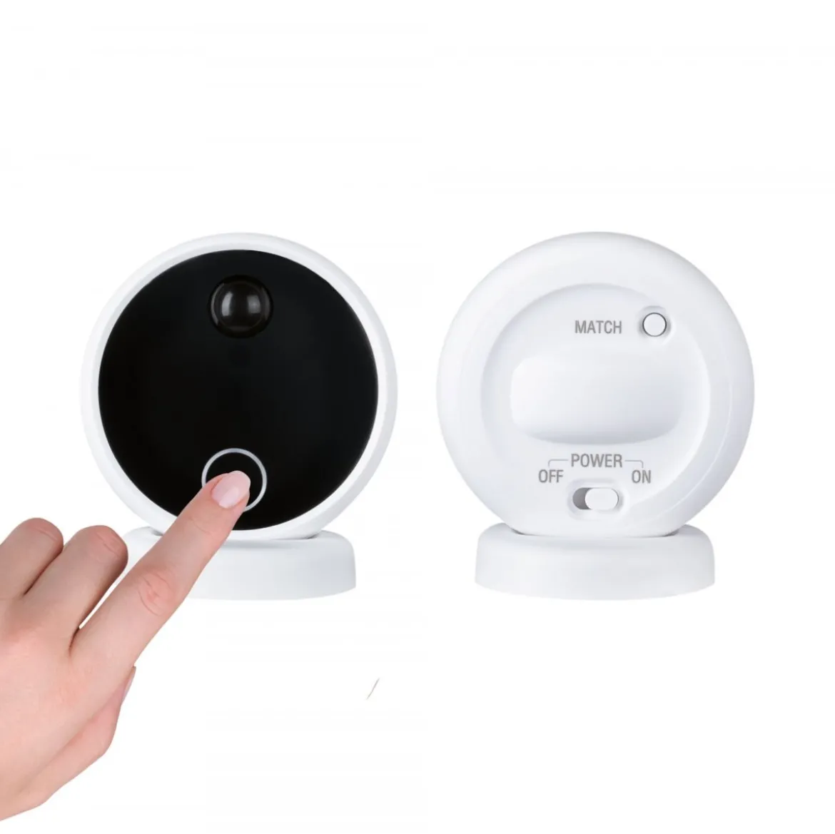 Paulmann 71226 MaxLED Basisset Sensor Wireless PIR Bewegugsmelder Touch Weiß Schwarz