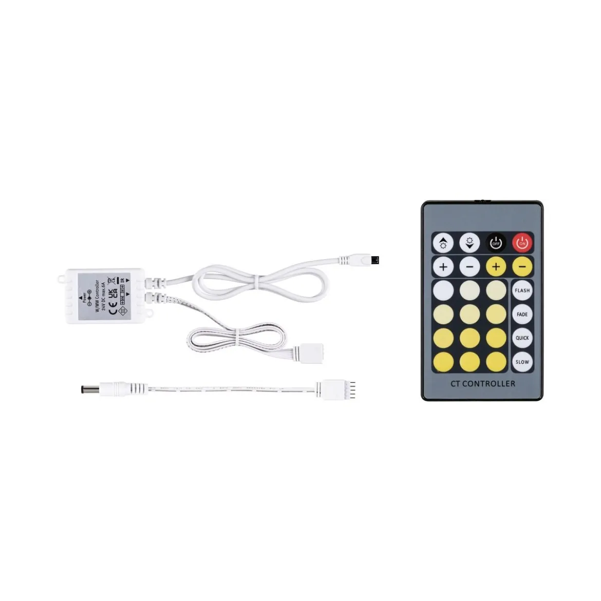 Paulmann 70527 MaxLED Controller Tunable White inklusive IR Remote DC24V weiß