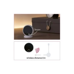 Paulmann 71227 MaxLED Erweiterung Sensor Wireless Touch Weiß Schwarz