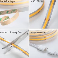 Paulmann 71046 MaxLED 500 LED Stripe Full-Line COB Basisset 3m